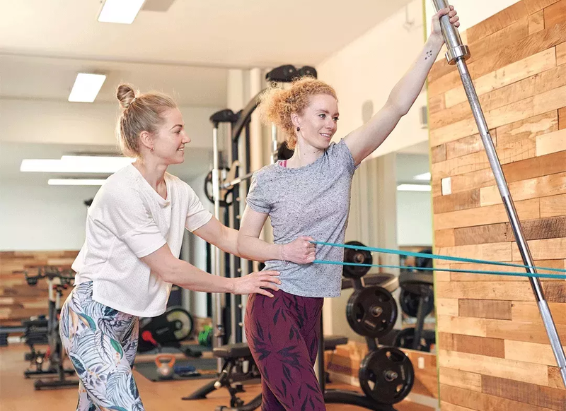 Sporten onder begeleiding
